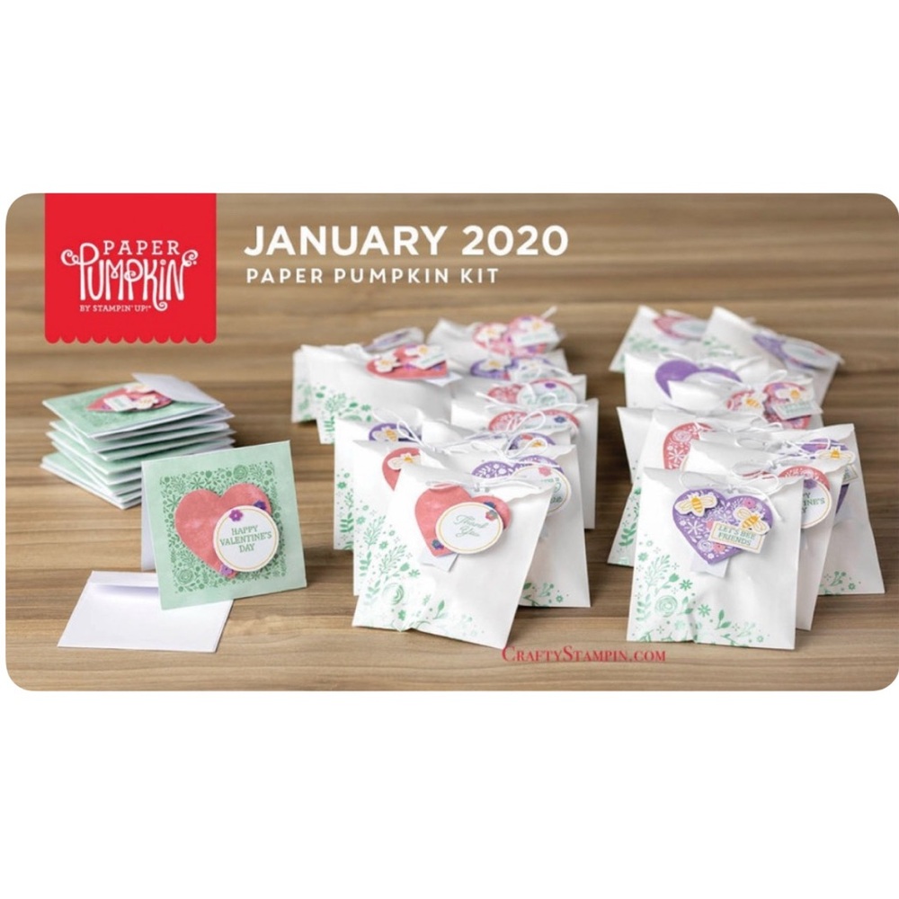 Paper Pumpkin Valentine’s Day Kit